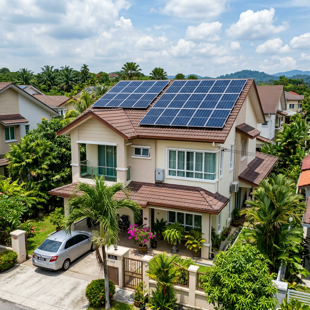 Tukar Bil Tenaga Nasional Berhad (TNB) Kepada Panel Solar – Jimat Bil Elektrik Rumah