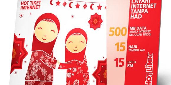 Beraya Dengan Hotlink Internet Hot Ticket