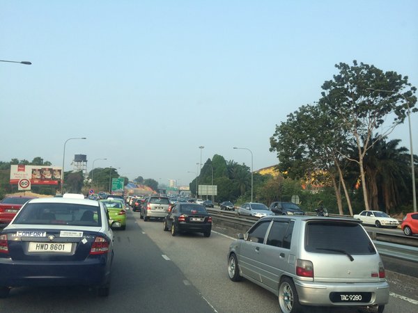 Bila Ada Kemalangan Kedua-Dua Laluan Jadi Sesak